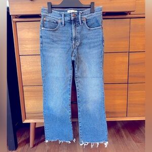 Madewell Cali Cropped Boot Jeans